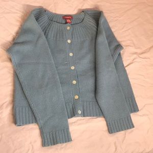 Sundance 100% Lambswool Cardigan Sweater